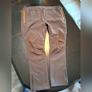 Gash Hao Snowboard/Ski Waterproof Softshell Outdoor Fleece Lined Pants 44" x 32"